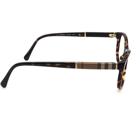 Burberry Eyeglasses B 2172 3002 Dark Tortoise B-Shape Frame Italy 52[]16 140