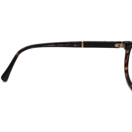 Burberry Eyeglasses B 2172 3002 Dark Tortoise B-Shape Frame Italy 52[]16 140