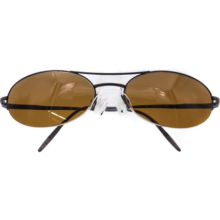 Burberry Rx Sunglasses FRAME ONLY B 9409/S TW3 Gunmetal Half Rim Metal Italy 56 mm