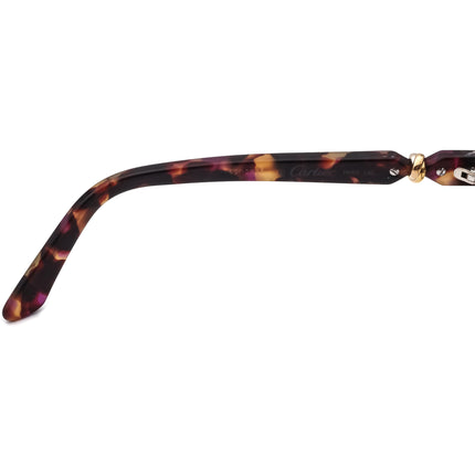 Cartier Women's Eyeglasses 5902928 Tortoise Rectangular Frame France 55[]15 140