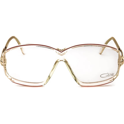 Cazal Eyeglasses MOD. 153 COL167 Clear/Gold/White Oversized Frame 61[]9 130