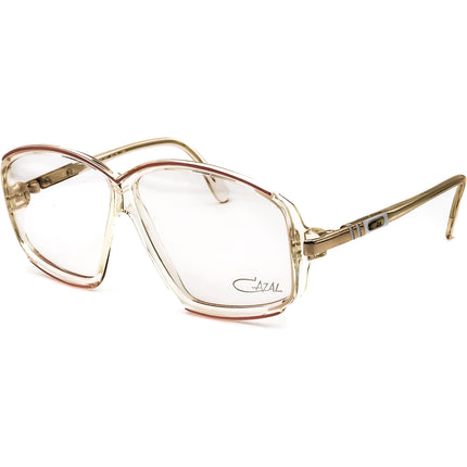 Cazal Eyeglasses MOD. 153 COL167 Clear/Gold/White Oversized Frame 61[]9 130
