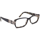 Cazal Eyeglasses MOD. 3013 COL.002 Black/Silver on Light Tortoise Rectangular Frame Germany 54[]14 135