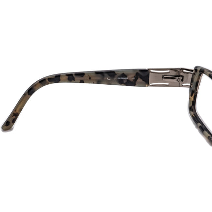Cazal Eyeglasses MOD. 3013 COL.002 Black/Silver on Light Tortoise Rectangular Frame Germany 54[]14 135