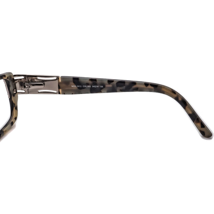 Cazal Eyeglasses MOD. 3013 COL.002 Black/Silver on Light Tortoise Rectangular Frame Germany 54[]14 135