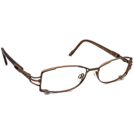 Cazal Eyeglasses MOD. 479 COL. 495 Brown Rectangular Frame Germany 52[]16 130