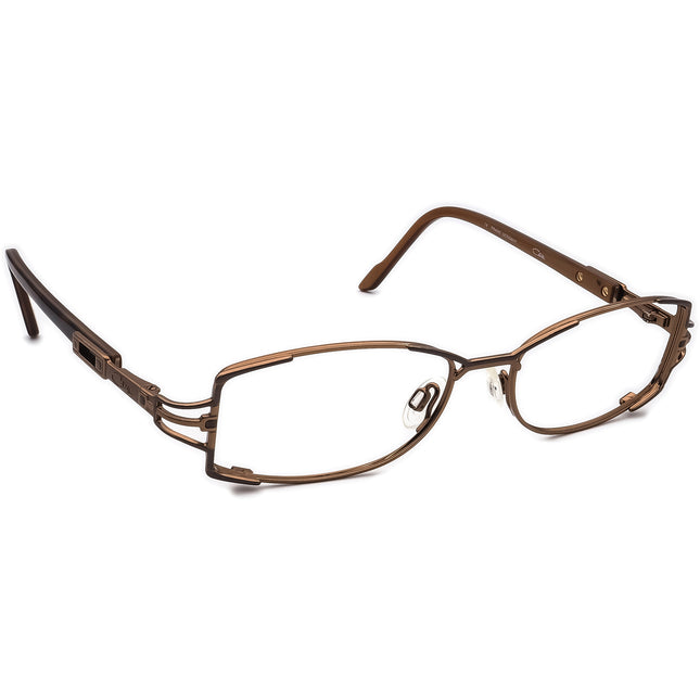 Cazal Eyeglasses MOD. 479 COL. 495 Brown Rectangular Frame Germany 52[]16 130