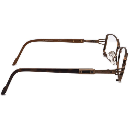 Cazal Eyeglasses MOD. 479 COL. 495 Brown Rectangular Frame Germany 52[]16 130
