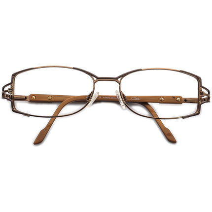 Cazal Eyeglasses MOD. 479 COL. 495 Brown Rectangular Frame Germany 52[]16 130