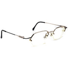 Cazal Eyeglasses MOD. 786 Col. 797 Gunmetal/Black Half Rim Metal Frame Germany 51[]16 135
