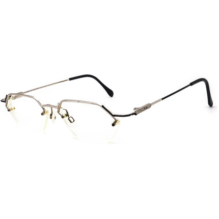 Cazal Eyeglasses MOD. 786 Col. 797 Gunmetal/Black Half Rim Metal Frame Germany 51[]16 135