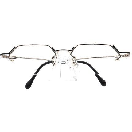 Cazal Eyeglasses MOD. 786 Col. 797 Gunmetal/Black Half Rim Metal Frame Germany 51[]16 135
