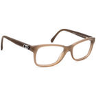 Chanel Women's Eyeglasses 3311 c.1416 Tan Square Frame Italy 52[]16 140