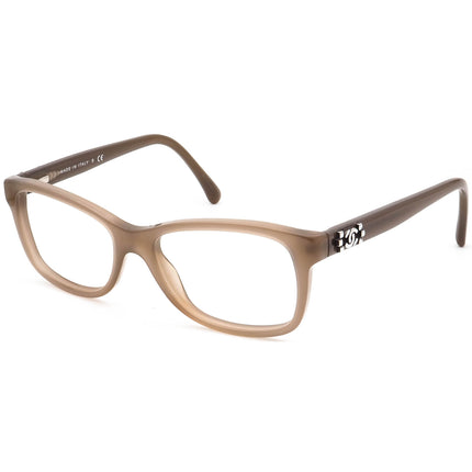 Chanel Women's Eyeglasses 3311 c.1416 Tan Square Frame Italy 52[]16 140