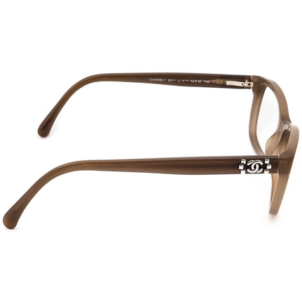 Chanel Women's Eyeglasses 3311 c.1416 Tan Square Frame Italy 52[]16 140
