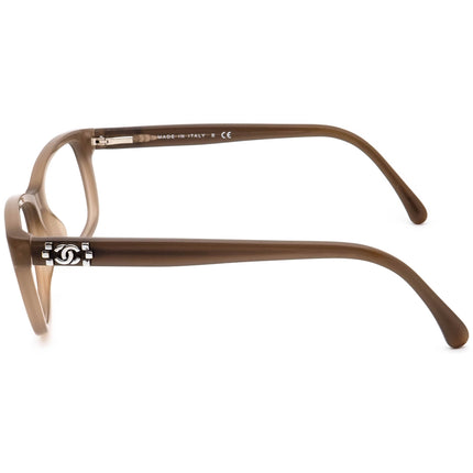Chanel Women's Eyeglasses 3311 c.1416 Tan Square Frame Italy 52[]16 140