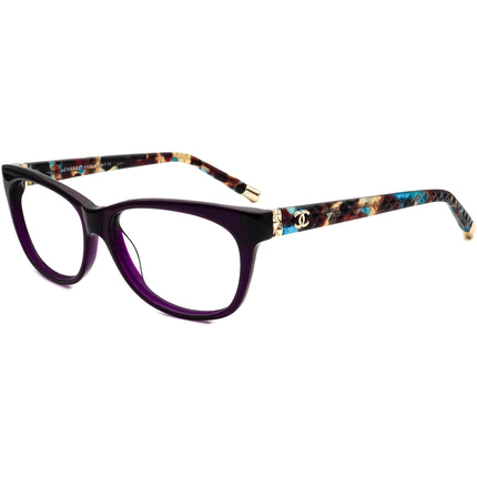 Chanel Women's Sunglasses CH3221 C1428 Purple/Multicolor B-Shape Italy 53 mm