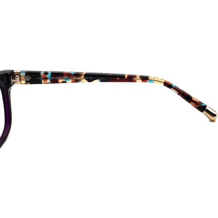 Chanel Women's Sunglasses CH3221 C1428 Purple/Multicolor B-Shape Italy 53 mm