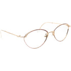Christian Dior Women's Eyeglasses 2876 42 Gold/Purple Round Metal Frame Austria 54[]17 130