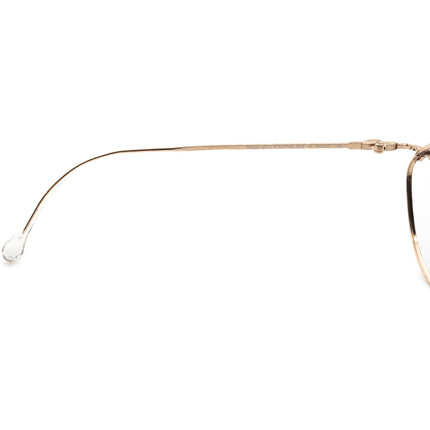 Christian Dior Women's Eyeglasses 2876 42 Gold/Purple Round Metal Frame Austria 54[]17 130