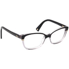 Christian Dior Women's Eyeglasses CD3233 GNS Gloss Black/Crystal Gray Square Frame Italy 52[]15 140