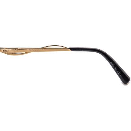 Christian Dior Women's Eyeglasses CD3783 Purple/Gold Browline Metal Frame Italy 55[]14 140