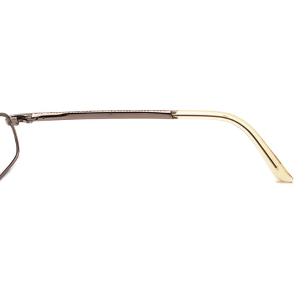Christian Dior Women's Eyeglasses CD 3651/Strass VC7 Gold Rhinestones Rectangular Metal Frame Italy 52[]17 135