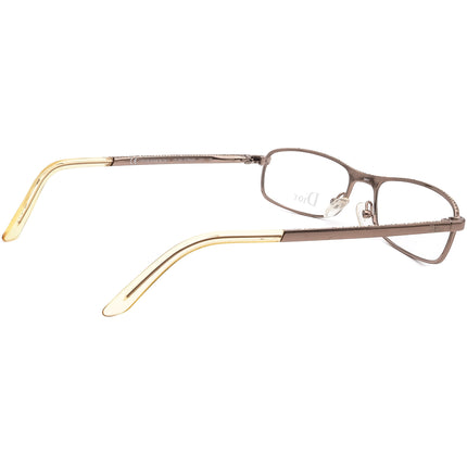 Christian Dior Women's Eyeglasses CD 3651/Strass VC7 Gold Rhinestones Rectangular Metal Frame Italy 52[]17 135