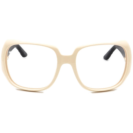 Christian Dior Women's Sunglasses Frame Only KG1D8 Dior Frisson 1 White/Matte Textured Black Square Italy 57 mm