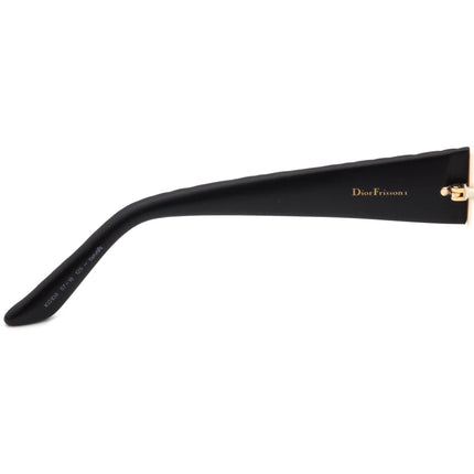 Christian Dior Women's Sunglasses Frame Only KG1D8 Dior Frisson 1 White/Matte Textured Black Square Italy 57 mm