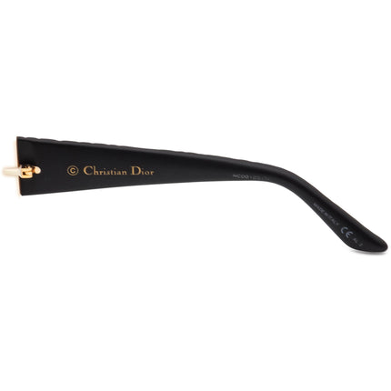 Christian Dior Women's Sunglasses Frame Only KG1D8 Dior Frisson 1 White/Matte Textured Black Square Italy 57 mm