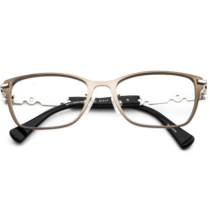 Coach Women's Eyeglasses HC 5065 9017 Dark Silver/Black Dark Silver/Black Square Metal Frame 51[]17 135