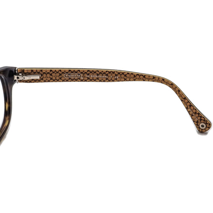 Coach Women's Eyeglasses HC 6029 (Susie) 5001 Dark Tortois Dark Tortoise Horn Rim Frame 49[]17 135