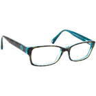 Coach Women's HC 6040 (Brooklyn) 5116 Dark Tortoise/Teal Rectangular Frame 52[]16 135