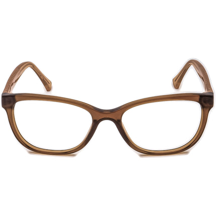 Coach Women's Eyeglasses HC 6072 5328 Brown Glitter/Crystal Lt Brown B-Shape Frame 52[]17 135