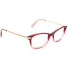 Coach Women's Eyeglasses HC 6142 5551 Burgundy Glitter Gradient Rectangular Frame 51[]17 140