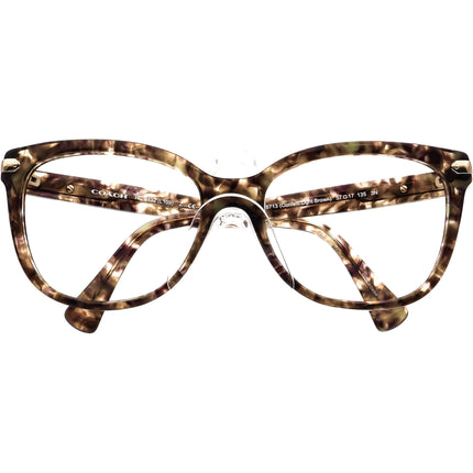 Coach Women's Sunglasses HC 8132 (L109) 528713 Confetti Light Brown B-Shape 57 mm