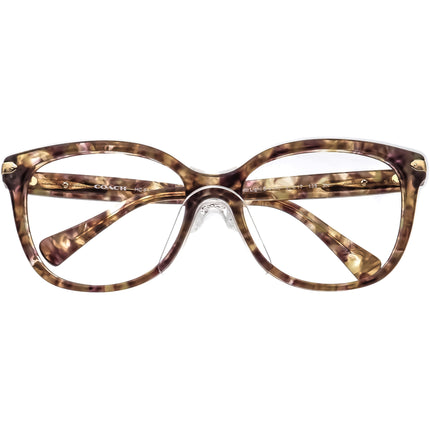 Coach Women's Sunglasses HC 8132 (L109) 528713 Confetti Light Brown Confetti Light Brown Square 57 mm