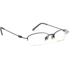 Coach Women's Eyeglasses Lily (309) Black Half Rim Metal Frame 48[]17 135