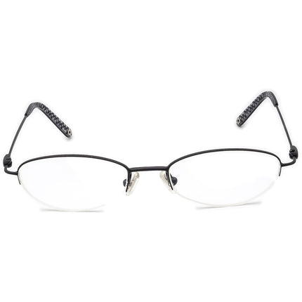 Coach Women's Eyeglasses Lily (309) Black Half Rim Metal Frame 48[]17 135