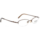 Coach Women's Eyeglasses Sherri (122) Tan Half Rim Metal Frame 51[]17 130