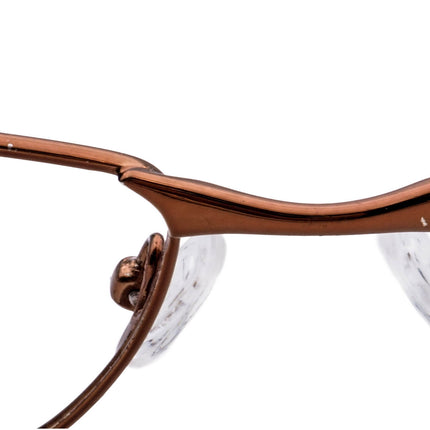 Columbia Eyeglasses Bristol C01 Copper Rectangular Metal Frame 52[]18 140
