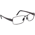 Columbia Men's Eyeglasses Hudson 100 C03 Matte Gunmetal Rectangular Metal Frame 55[]17 140