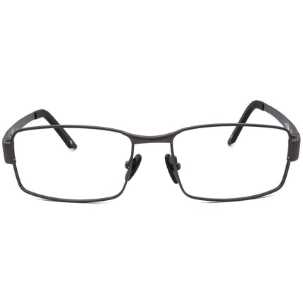 Columbia Men's Eyeglasses Hudson 100 C03 Matte Gunmetal Rectangular Metal Frame 55[]17 140