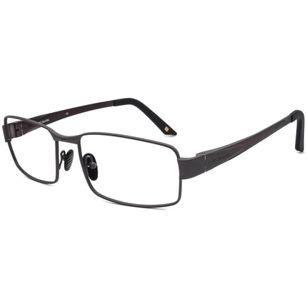 Columbia Men's Eyeglasses Hudson 100 C03 Matte Gunmetal Rectangular Metal Frame 55[]17 140