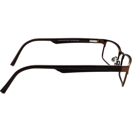 Columbia Eyeglasses James Peak C01 Brown Rectangular Frame 54[]17 140