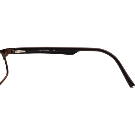 Columbia Eyeglasses James Peak C01 Brown Rectangular Frame 54[]17 140