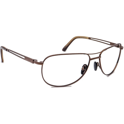 Columbia Sunglasses Lewis C350 Brown Aviator Metal 60 mm