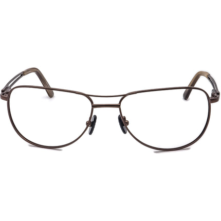 Columbia Sunglasses Lewis C350 Brown Aviator Metal 60 mm