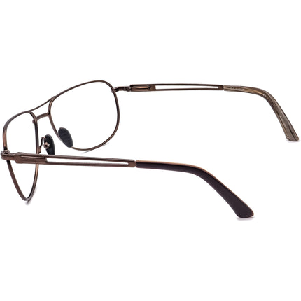 Columbia Sunglasses Lewis C350 Brown Aviator Metal 60 mm